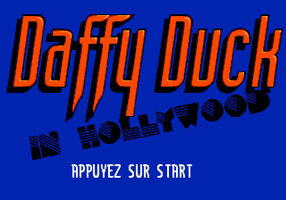 Daffy Duck in Hollywood Title Screen